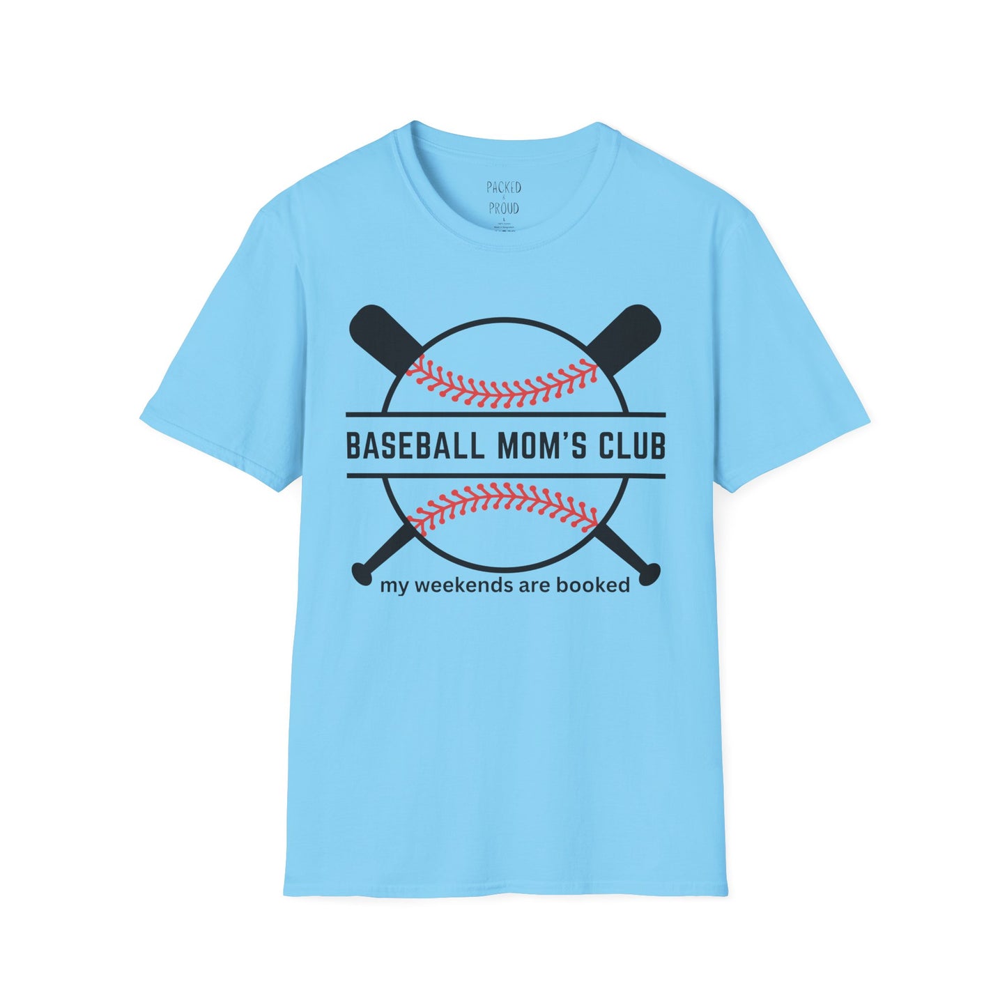 Baseball Mom's Club T-Shirt