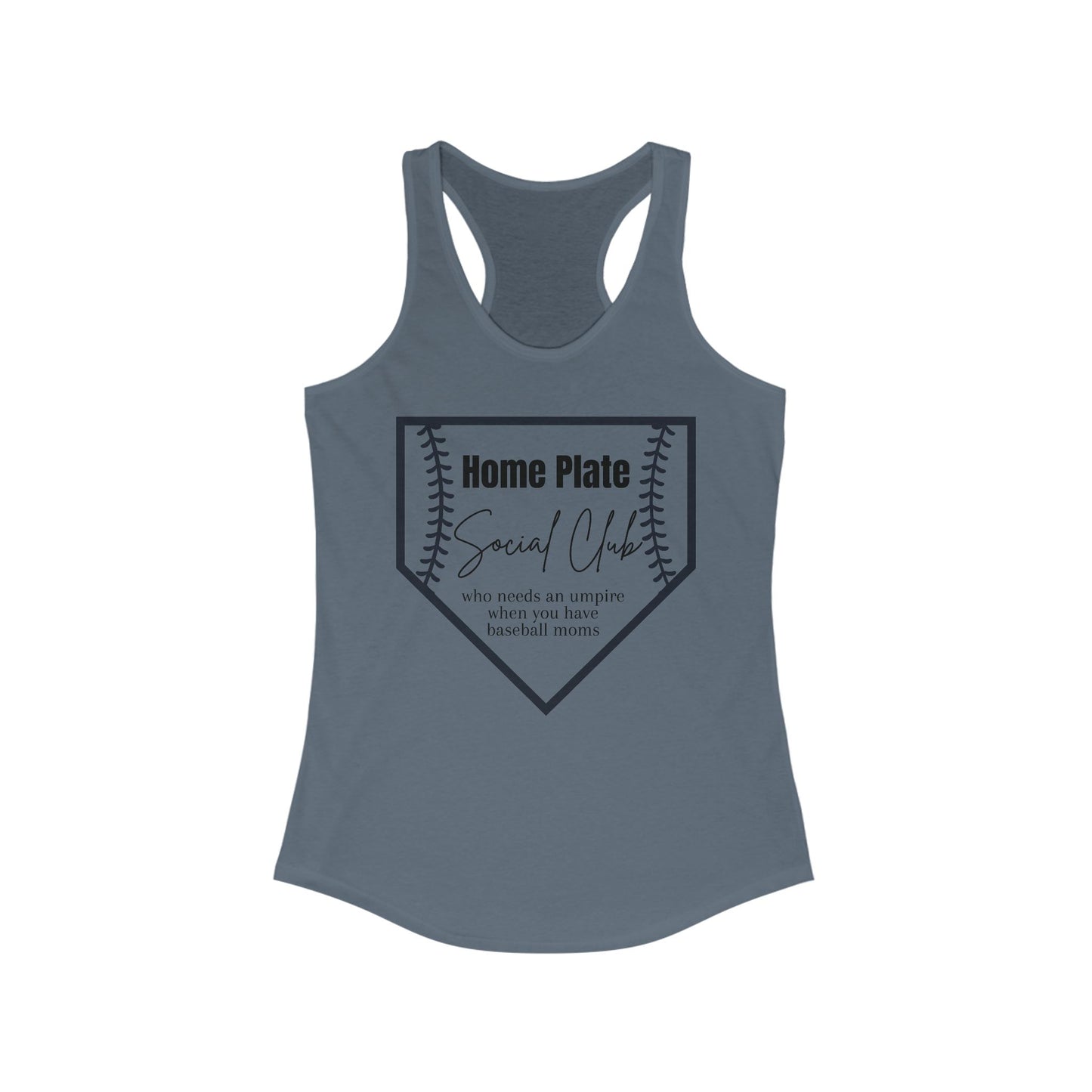 Home Plate Social Club Racerback Tank