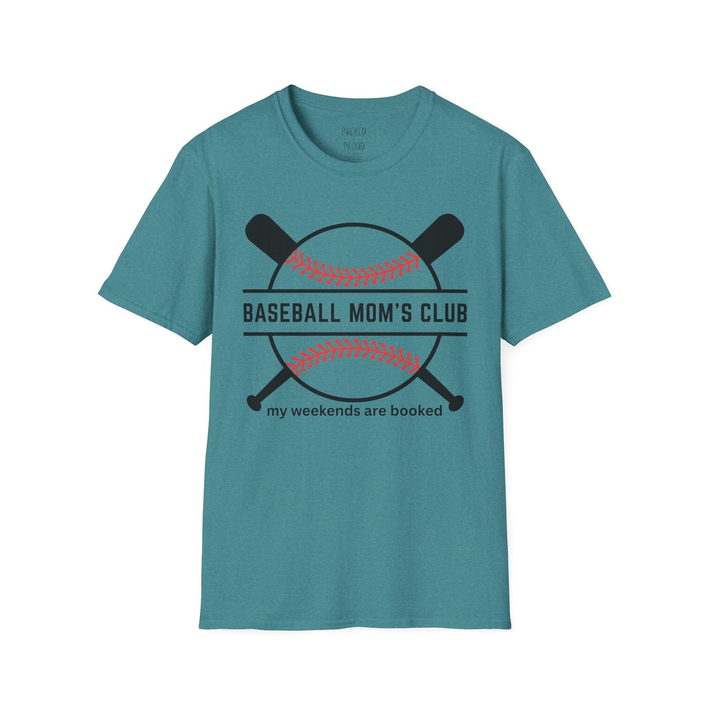 Baseball Mom's Club T-Shirt