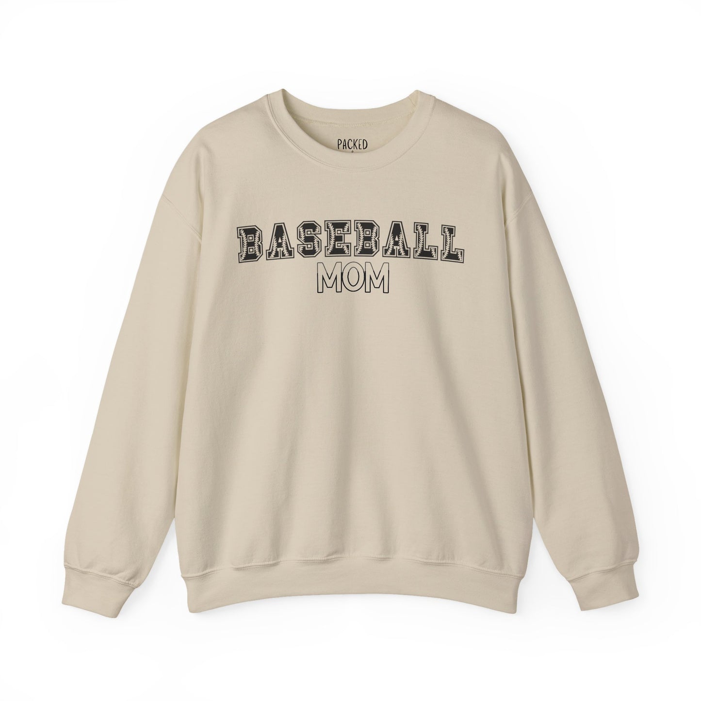 Baseball Mom Crewneck Sweatshirt