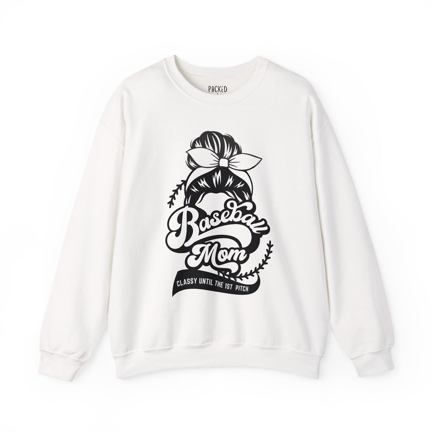 Classy Until the 1st Pitch Crewneck Sweatshirt