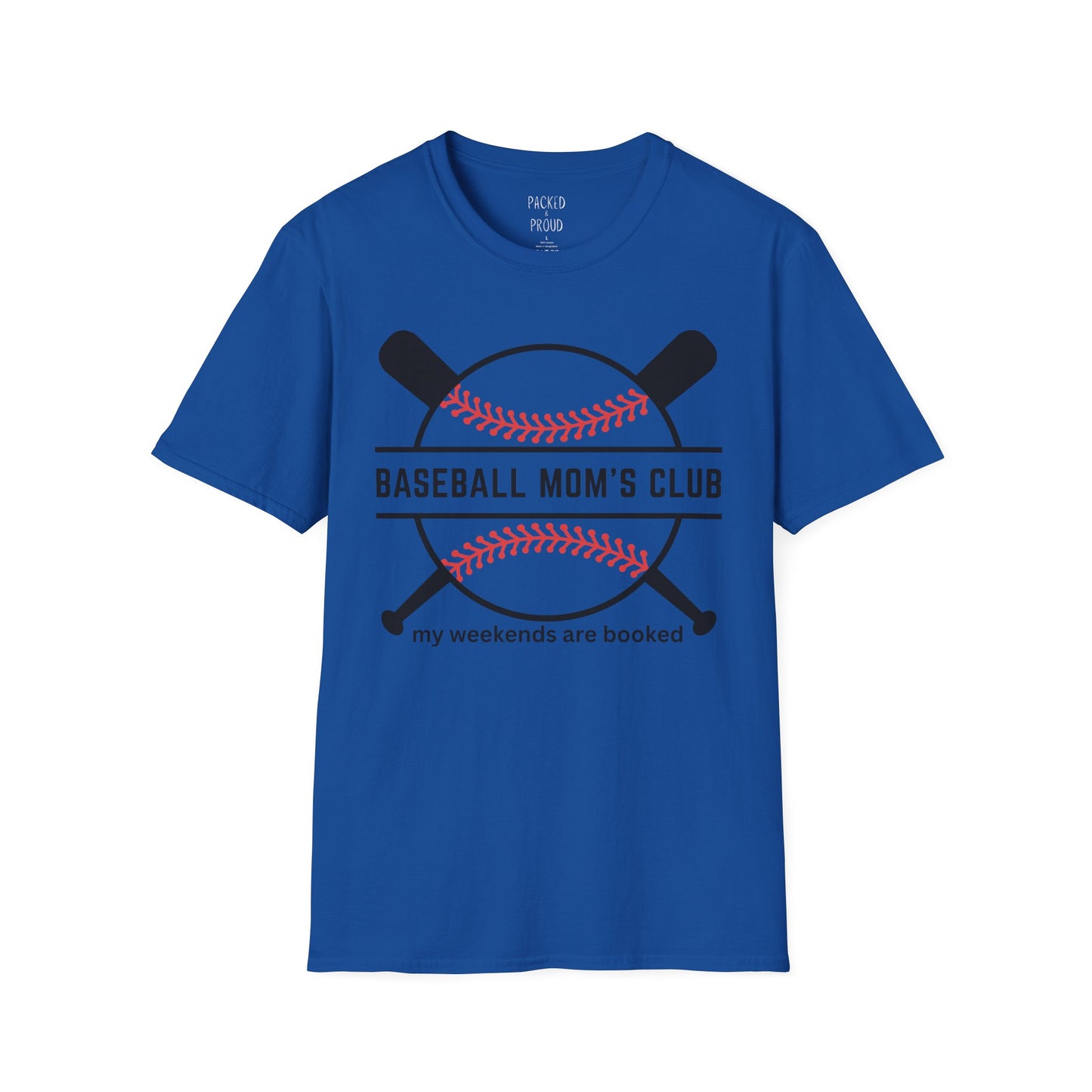 Baseball Mom's Club T-Shirt