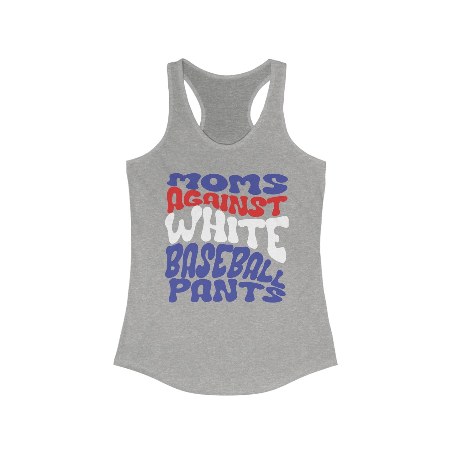Baseball Mom’s Battle Cry Racerback Tank