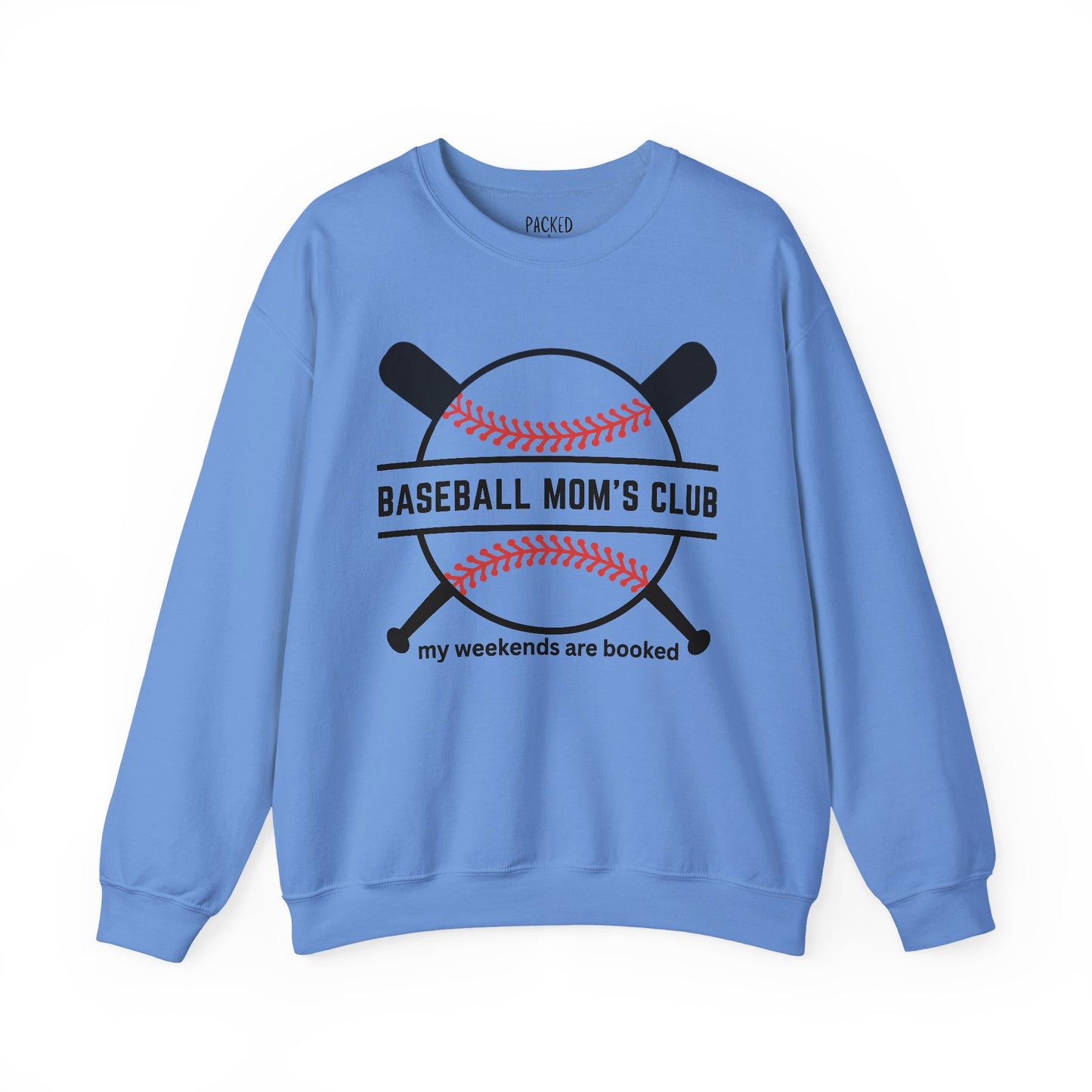 Baseball Mom's Club Crewneck Sweatshirt