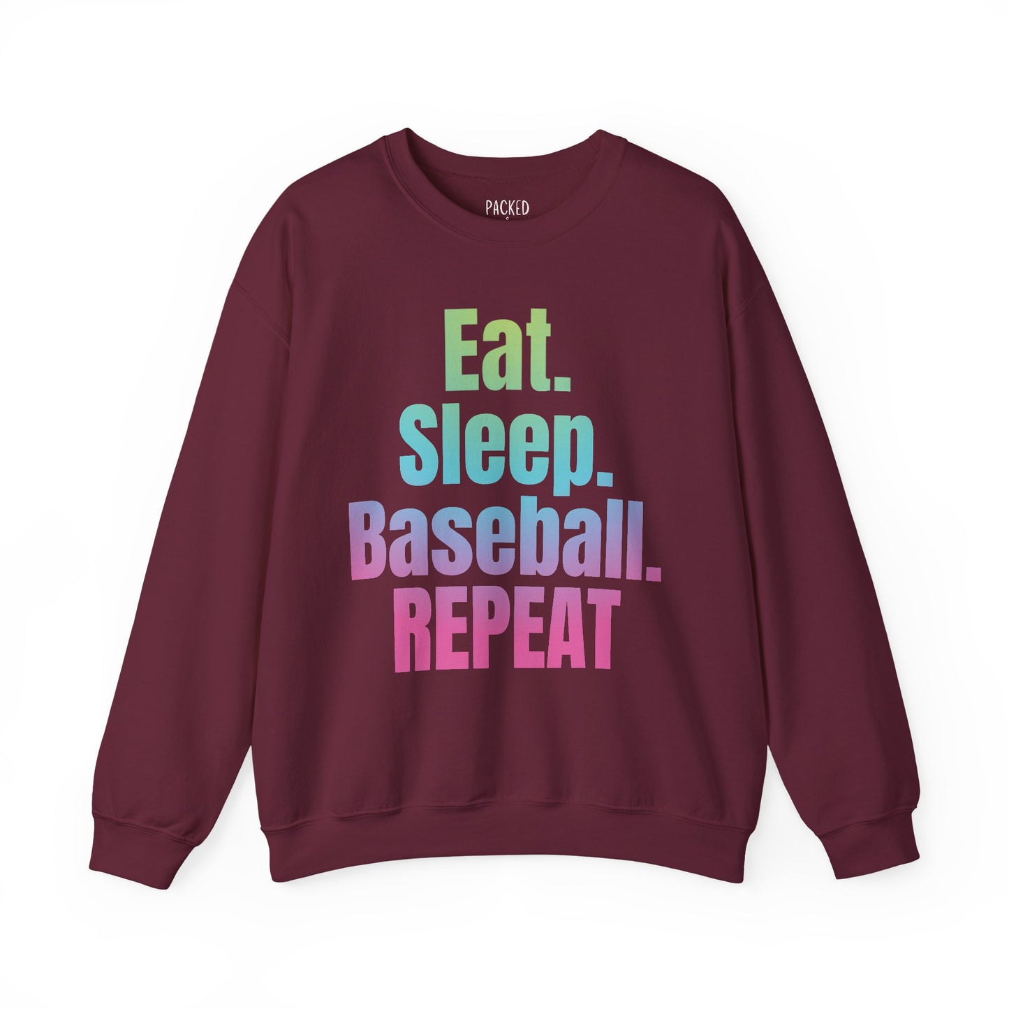 Nonstop Baseball Life Crewneck Sweatshirt