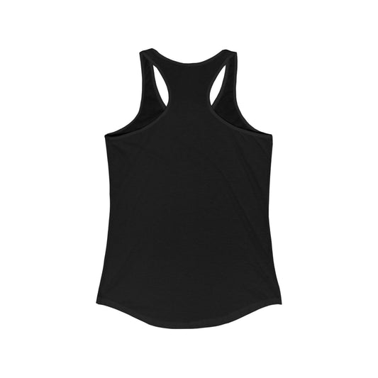 Blackout Baseball Mama Racerback Tank