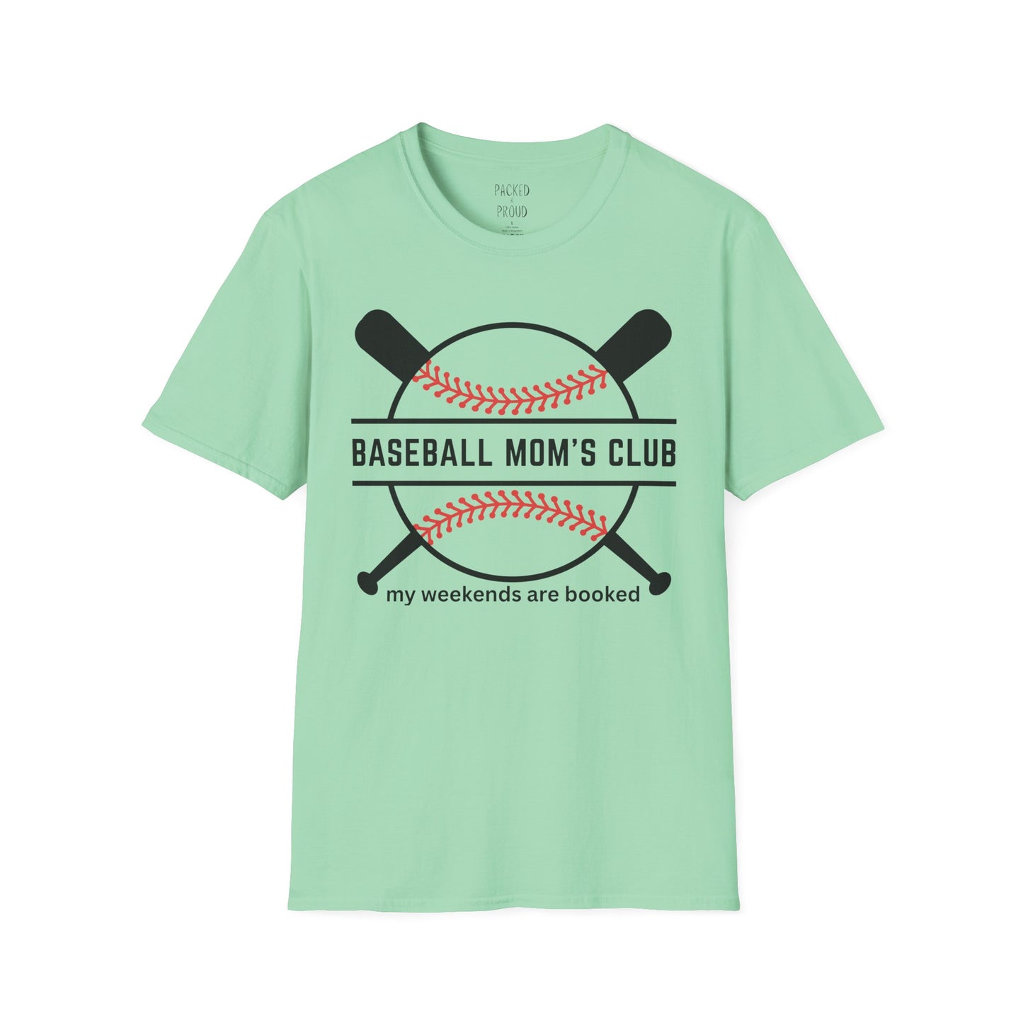 Baseball Mom's Club T-Shirt