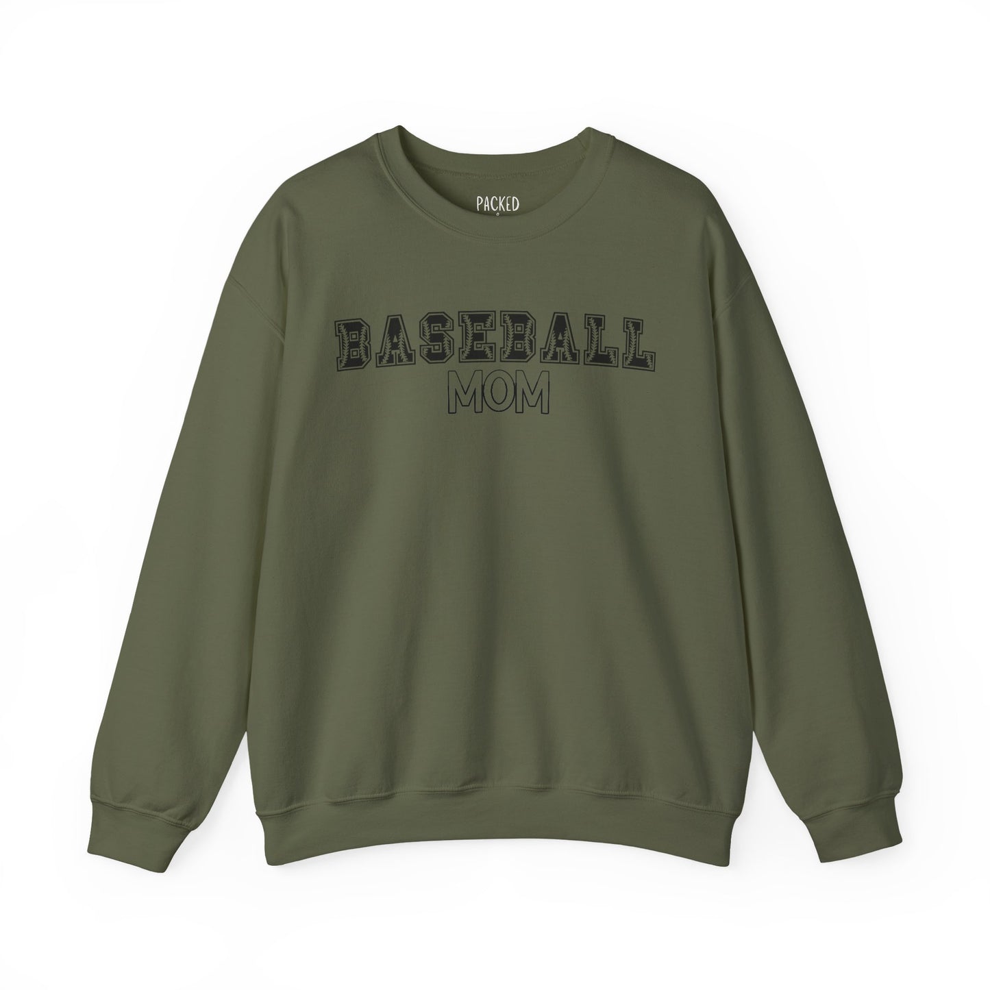 Baseball Mom Crewneck Sweatshirt
