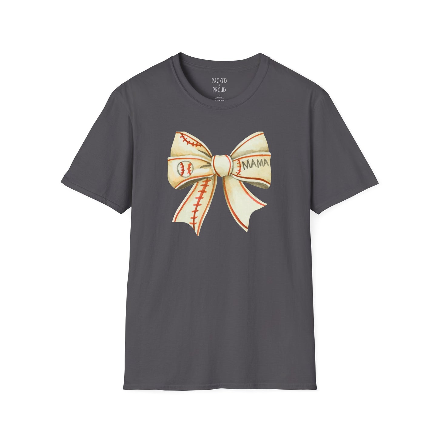 Baseball Bow Mama T-Shirt
