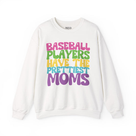 Prettiest Mom on the Field Crewneck Sweatshirt