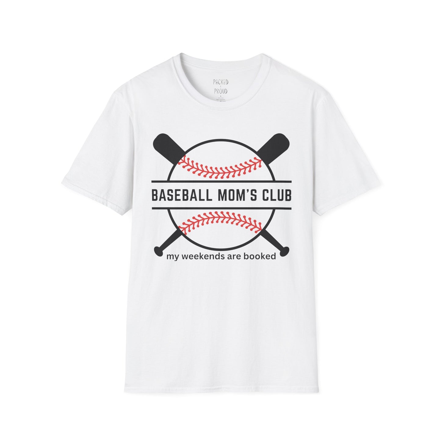 Baseball Mom's Club T-Shirt