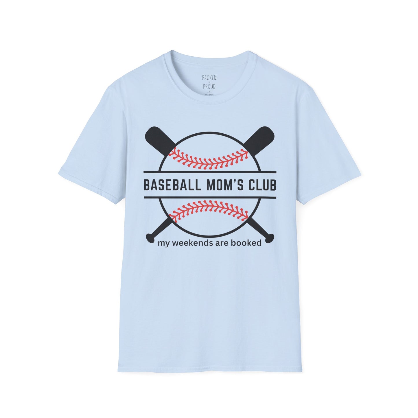 Baseball Mom's Club T-Shirt