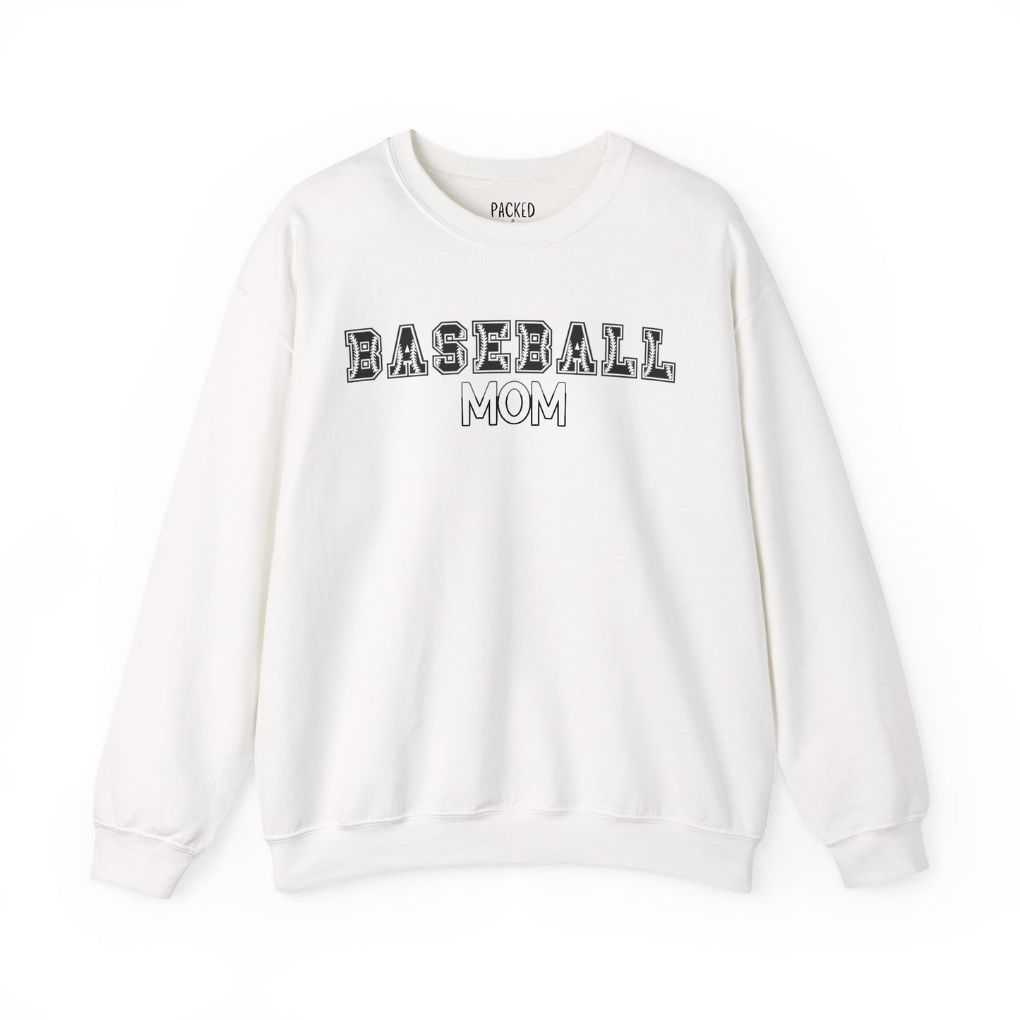 Baseball Mom Crewneck Sweatshirt