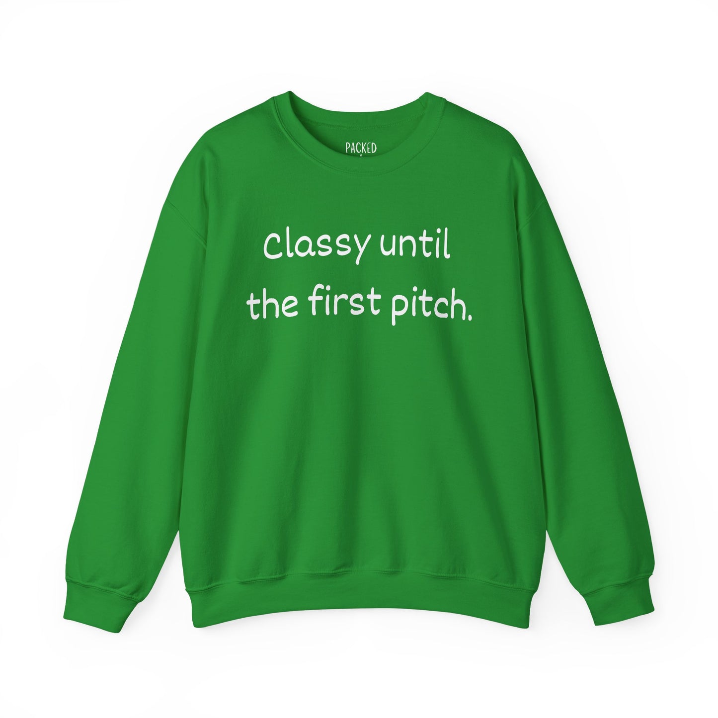 Baseball Mom Energy Crewneck Sweatshirt
