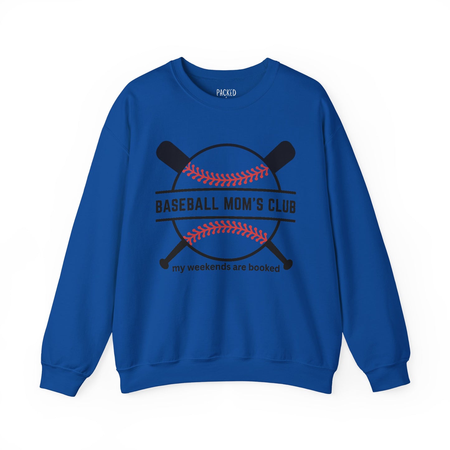 Baseball Mom's Club Crewneck Sweatshirt