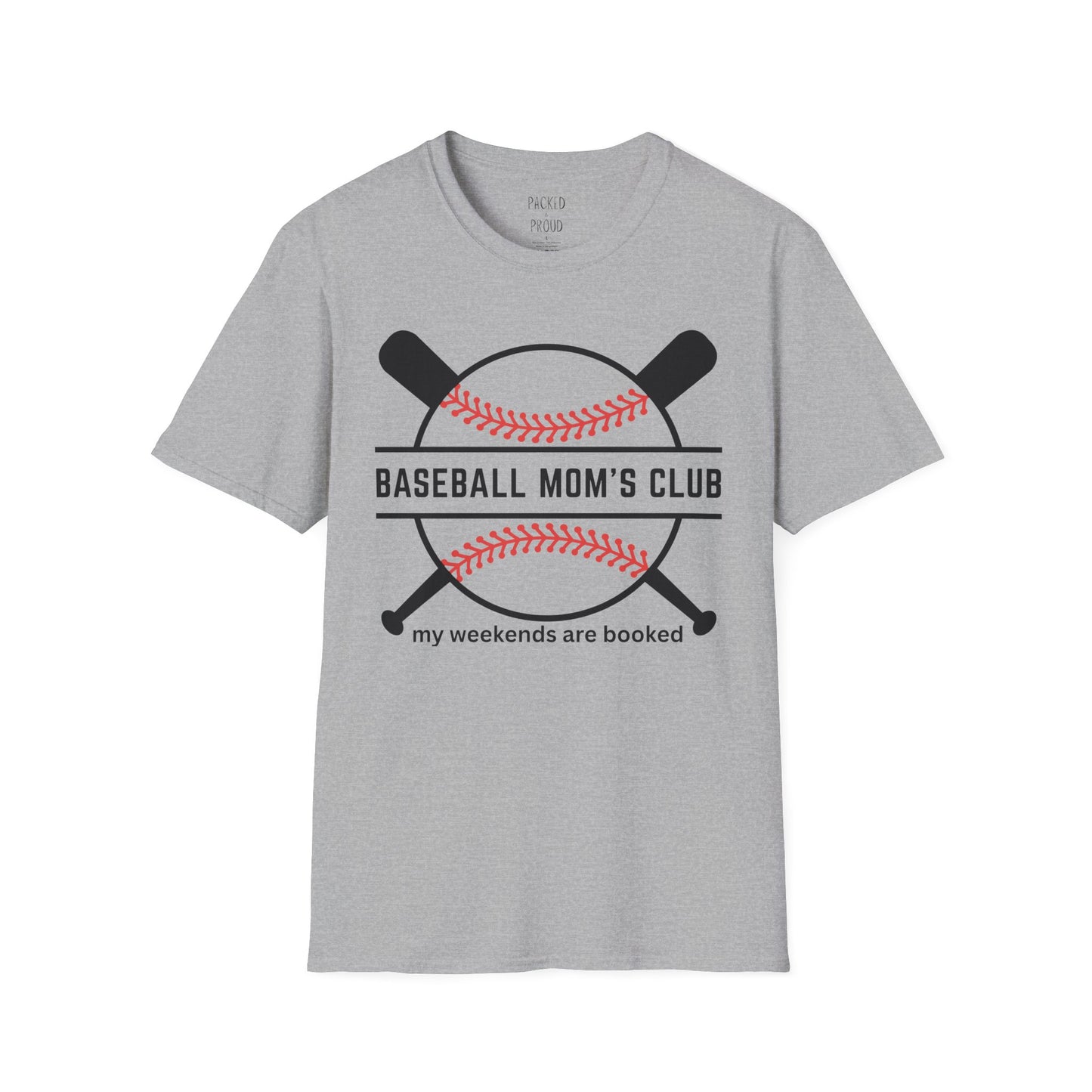 Baseball Mom's Club T-Shirt