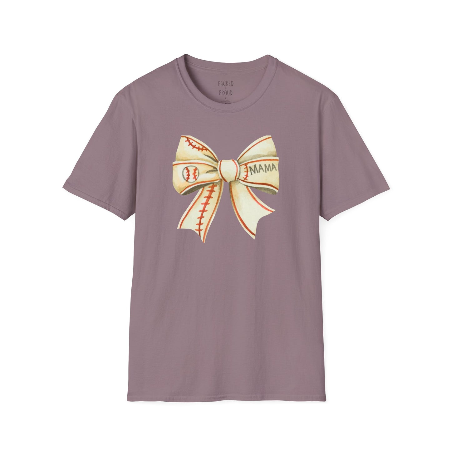 Baseball Bow Mama T-Shirt