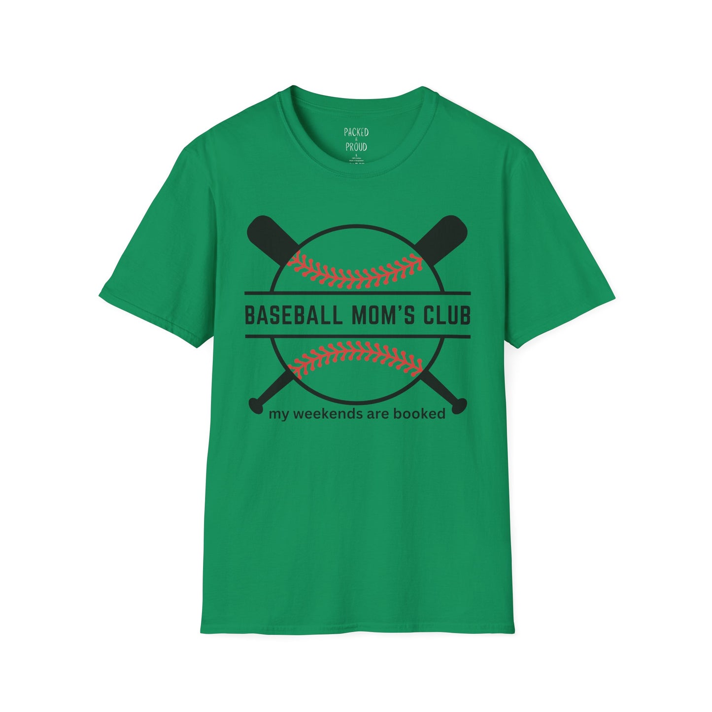 Baseball Mom's Club T-Shirt