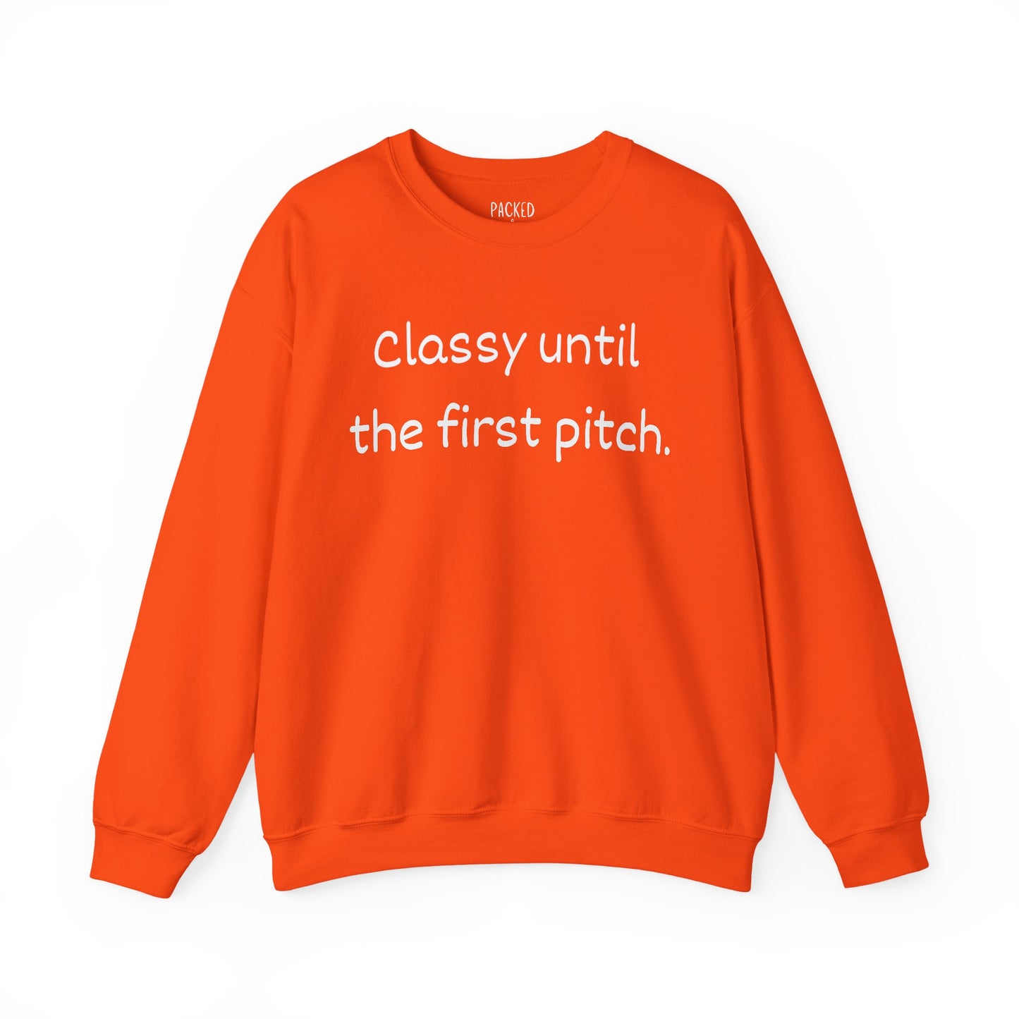 Baseball Mom Energy Crewneck Sweatshirt