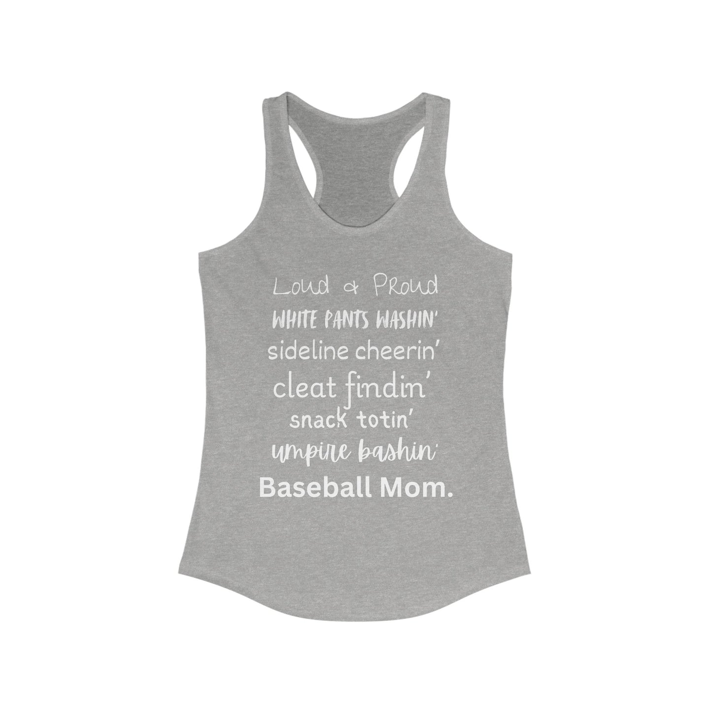 Game Day Grind Racerback Tank