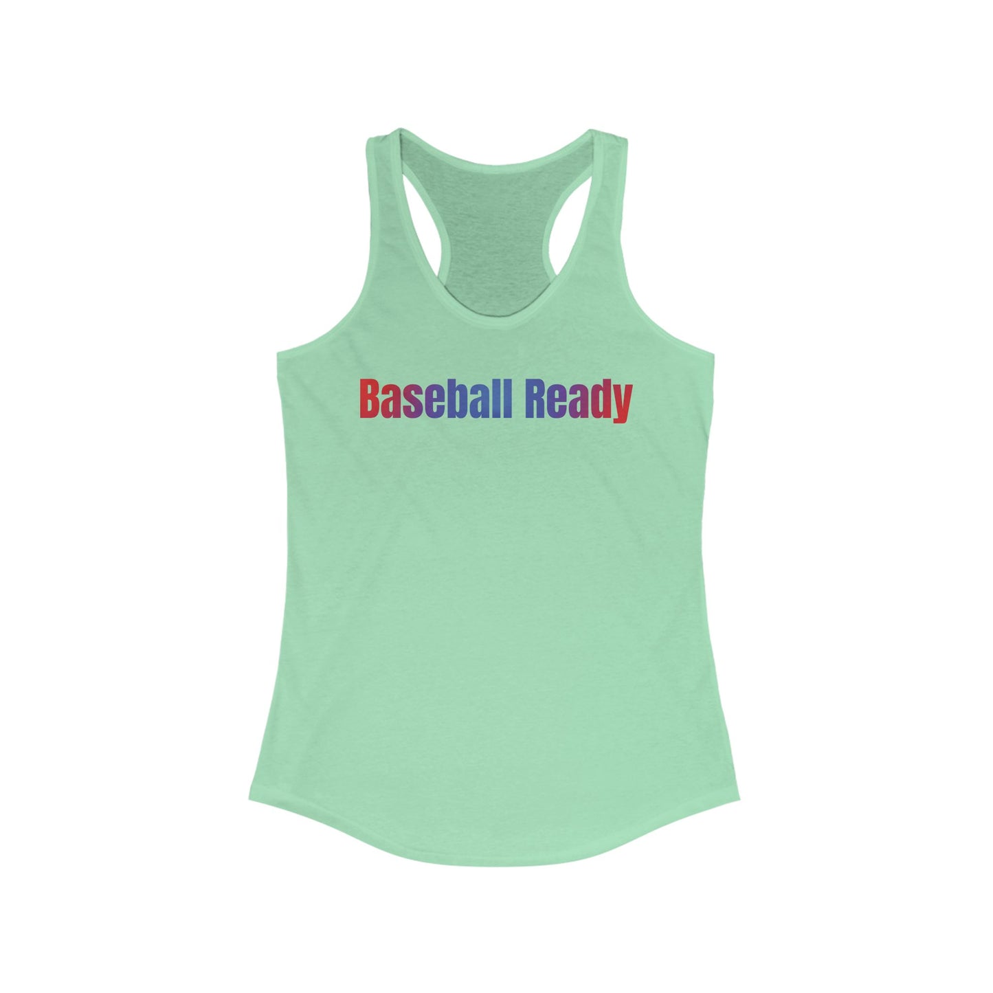 Baseball Ready Racerback Tank