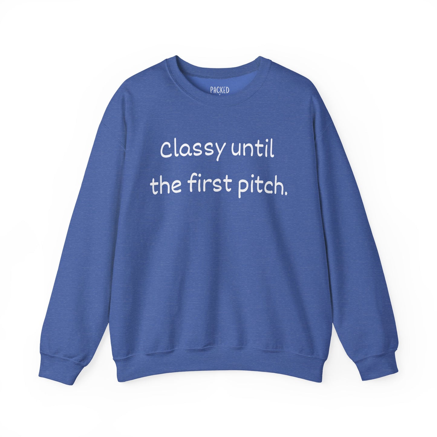 Baseball Mom Energy Crewneck Sweatshirt