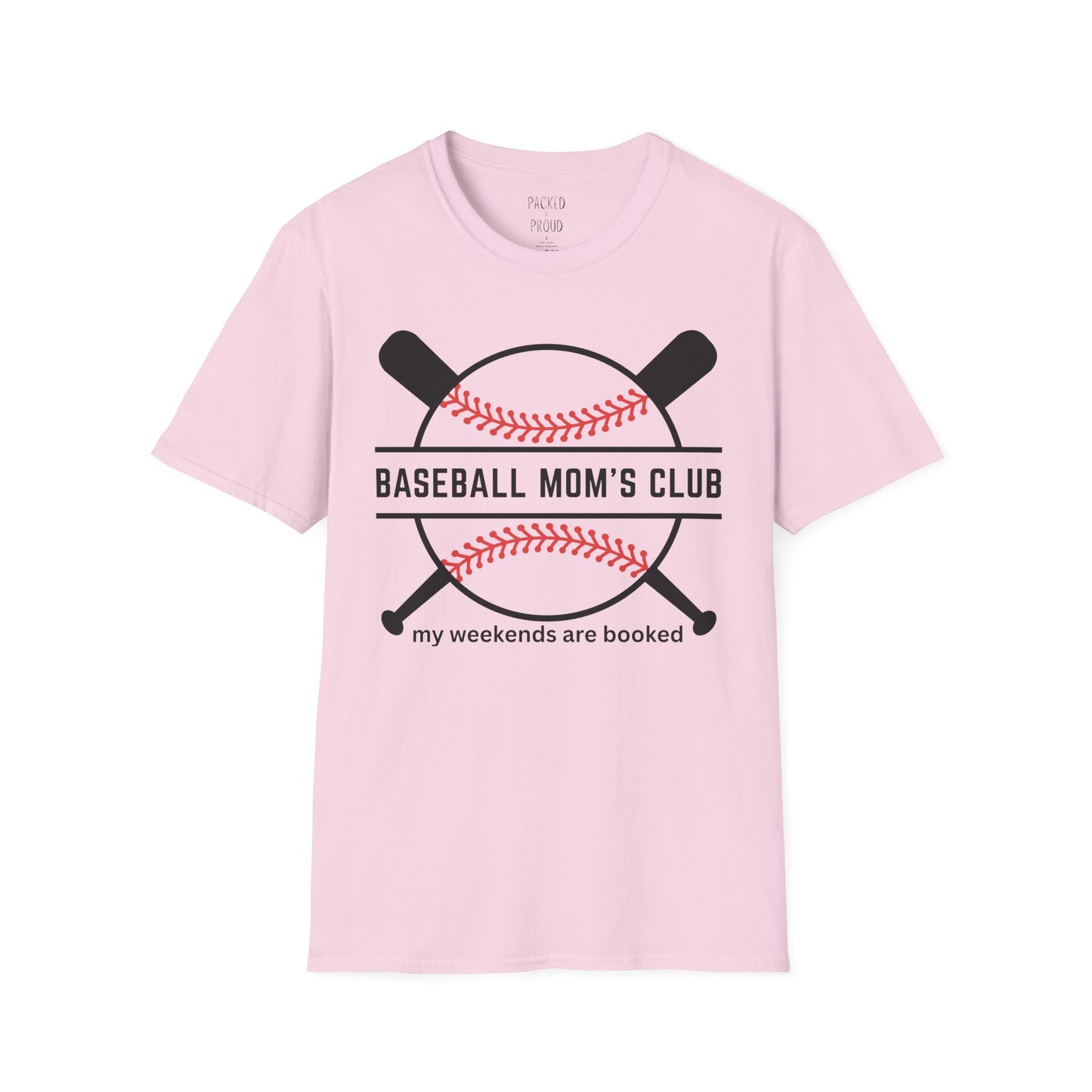 Baseball Mom's Club T-Shirt