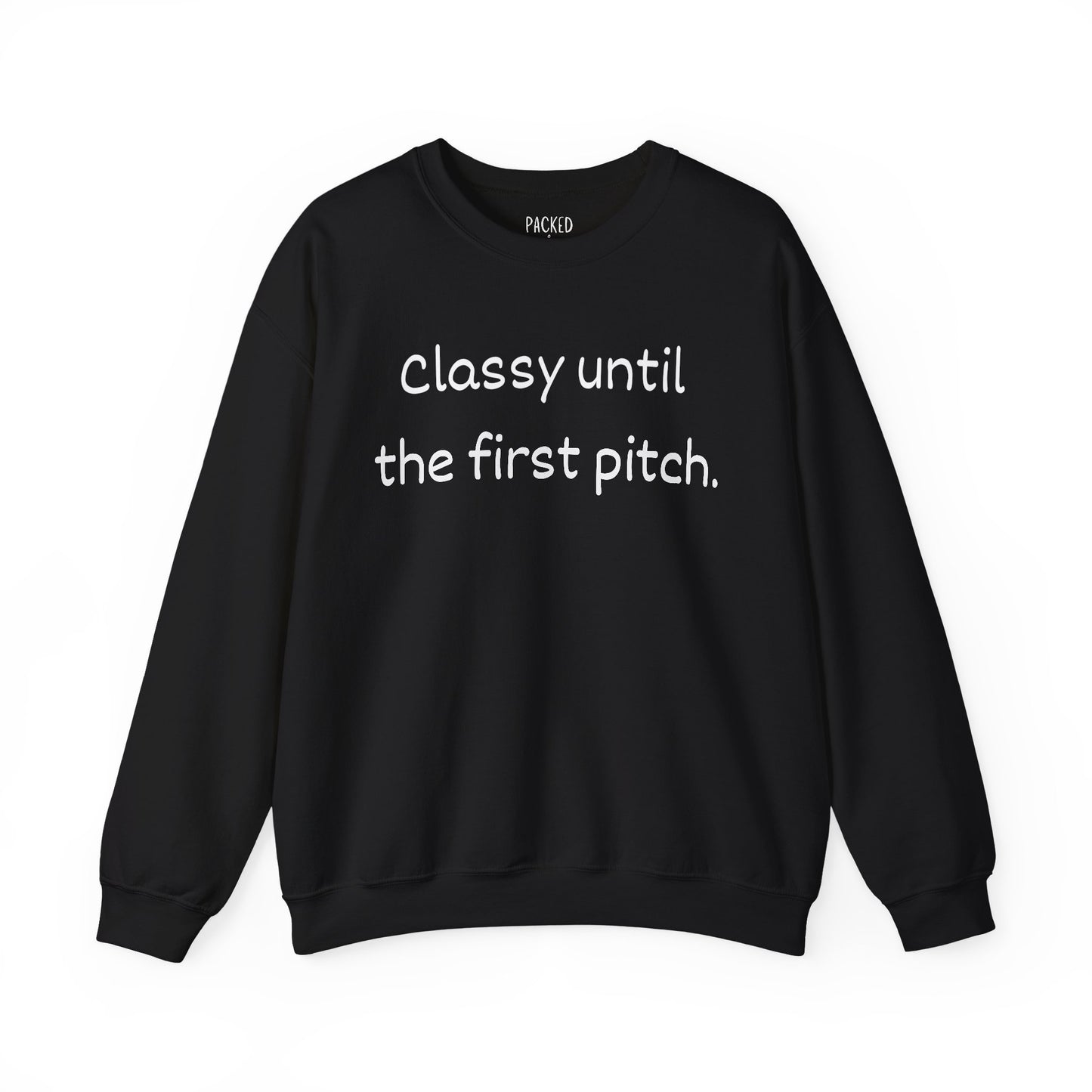Baseball Mom Energy Crewneck Sweatshirt