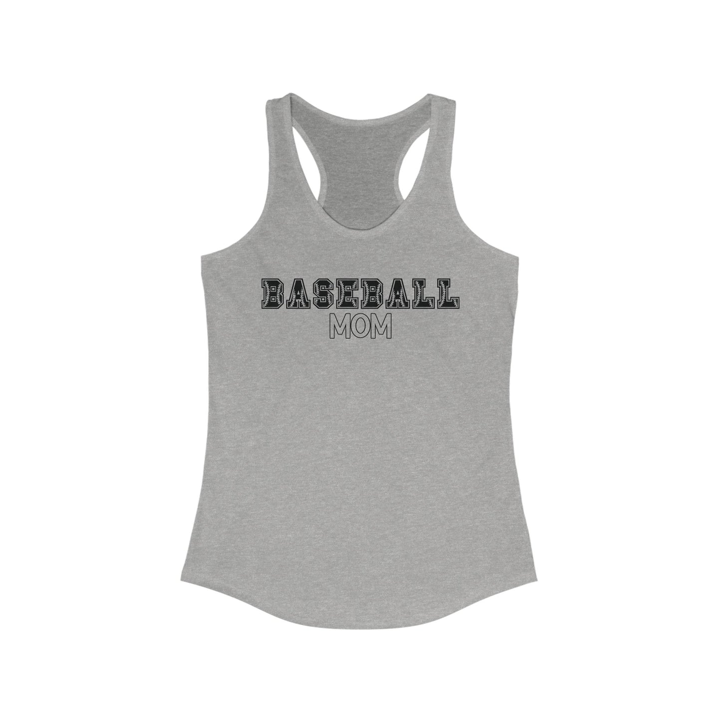 Baseball Mom Racerback Tank