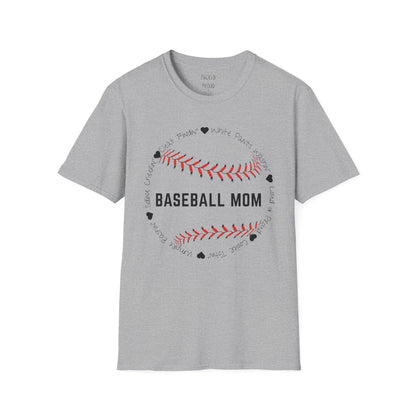 Loud & Proud Baseball Mom T-Shirt