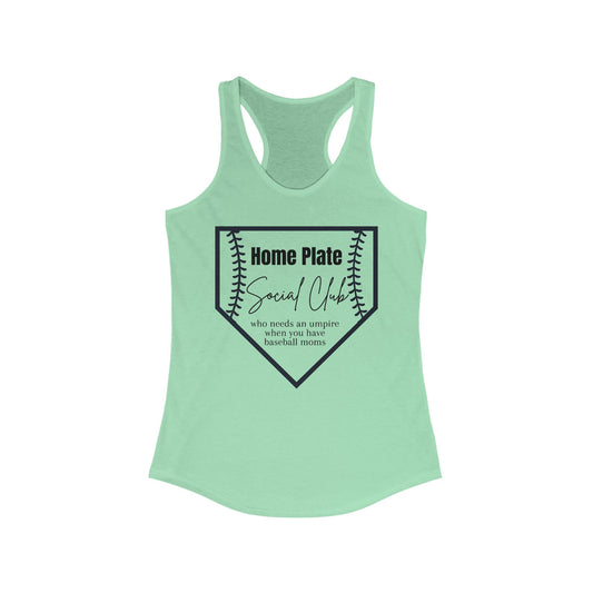 Home Plate Social Club Racerback Tank