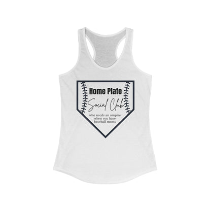 Home Plate Social Club Racerback Tank
