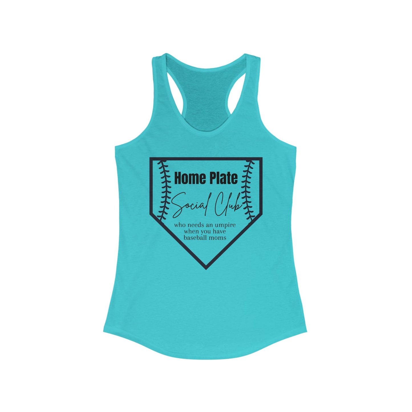 Home Plate Social Club Racerback Tank