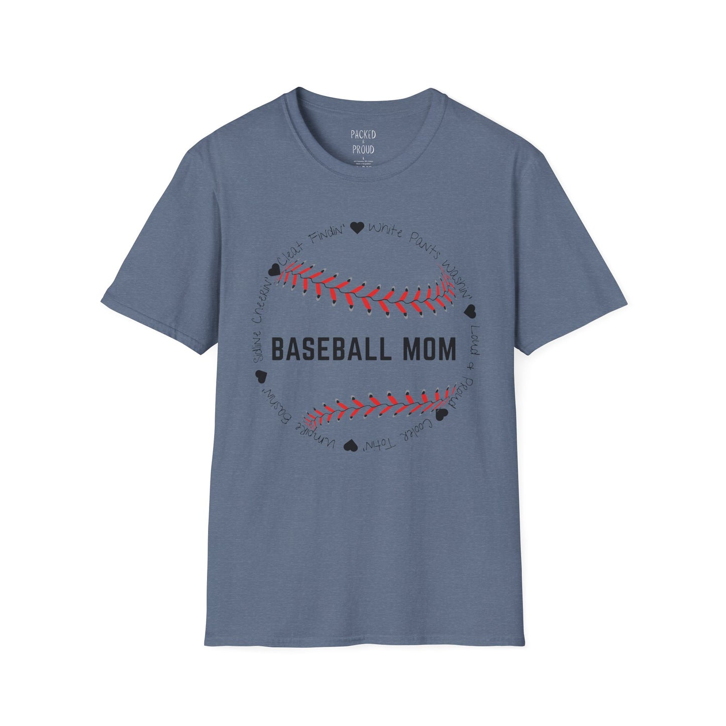 Loud & Proud Baseball Mom T-Shirt