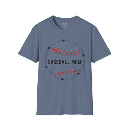 Loud & Proud Baseball Mom T-Shirt