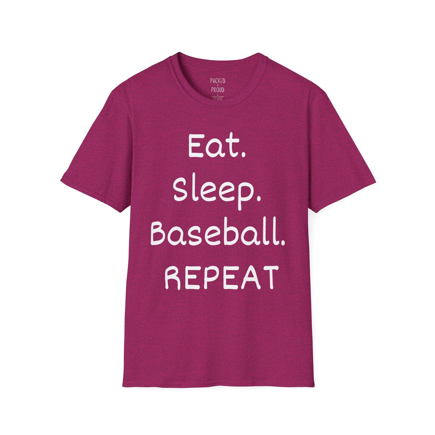 Eat. Sleep. Baseball. Repeat T-Shirt