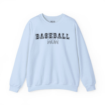 Baseball Mom Crewneck Sweatshirt