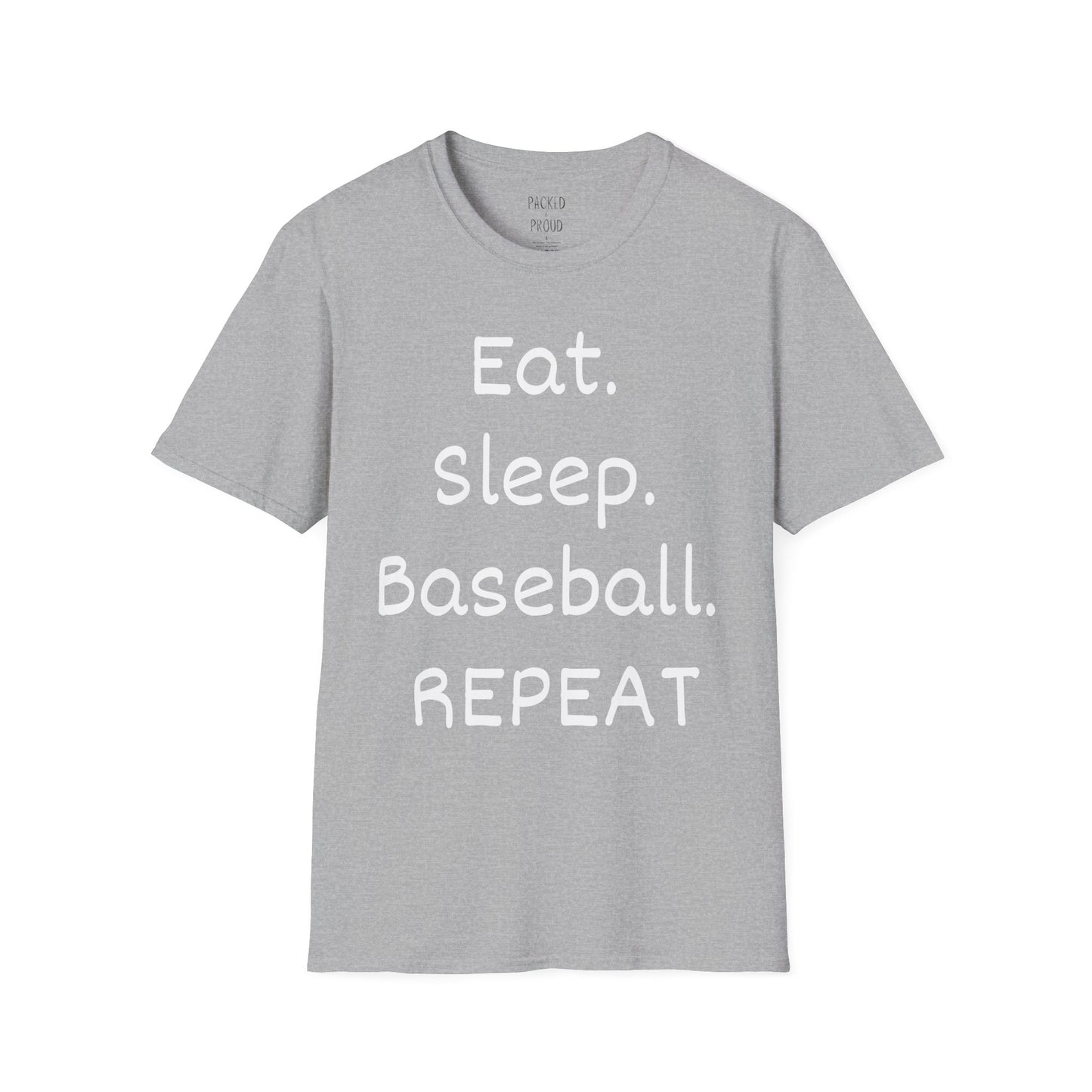 Eat. Sleep. Baseball. Repeat T-Shirt
