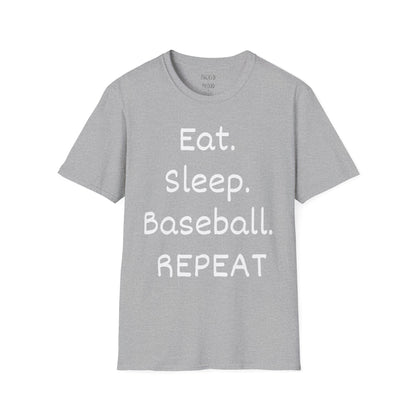 Eat. Sleep. Baseball. Repeat T-Shirt