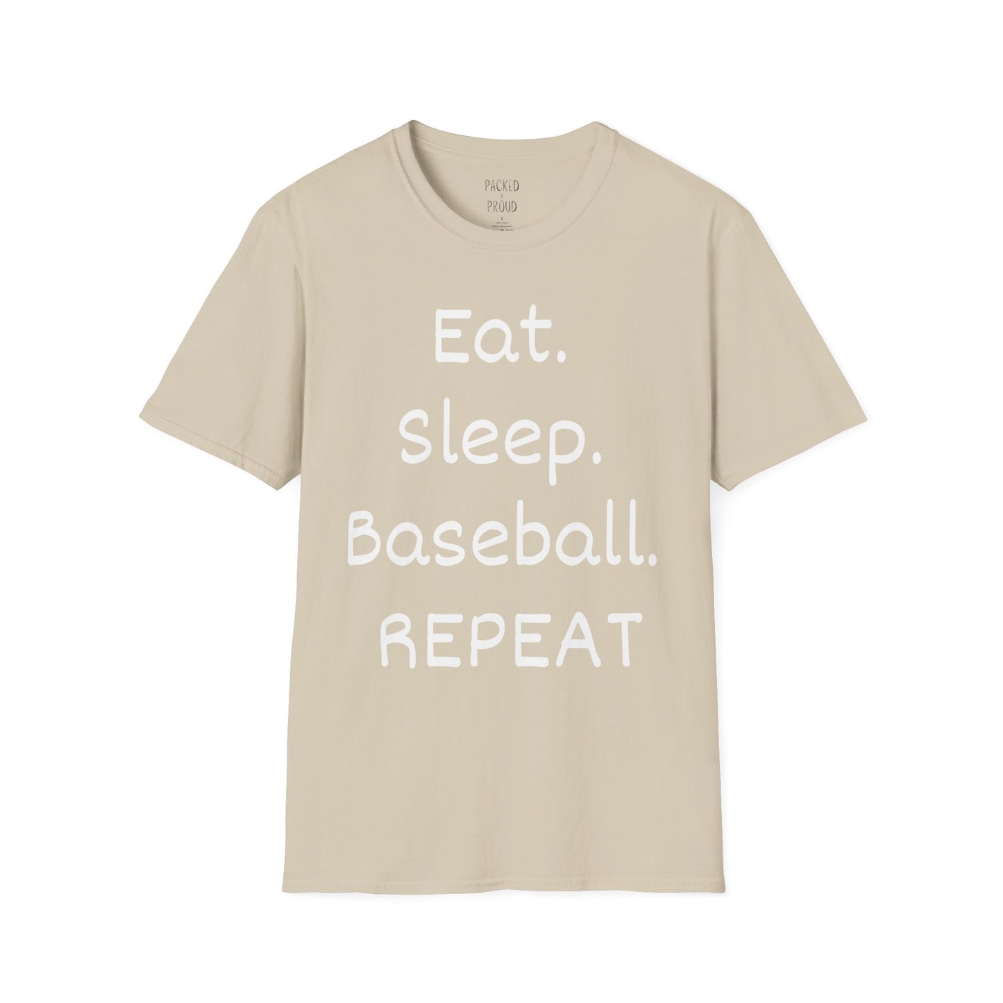 Eat. Sleep. Baseball. Repeat T-Shirt