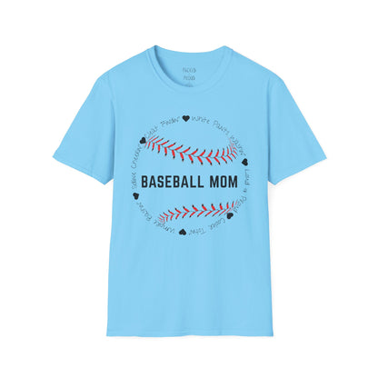 Loud & Proud Baseball Mom T-Shirt
