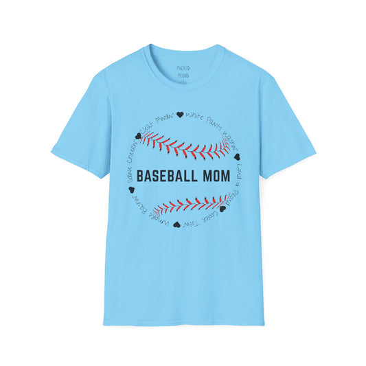Loud & Proud Baseball Mom T-Shirt