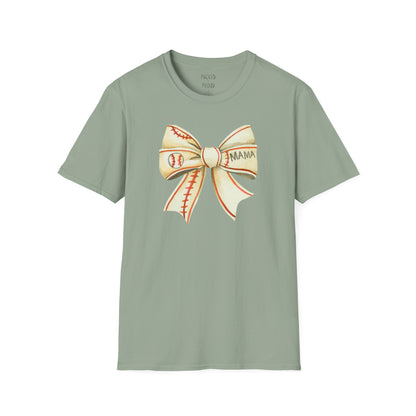 Baseball Bow Mama T-Shirt