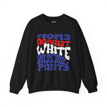 Baseball Mom’s Battle Cry Crewneck Sweatshirt