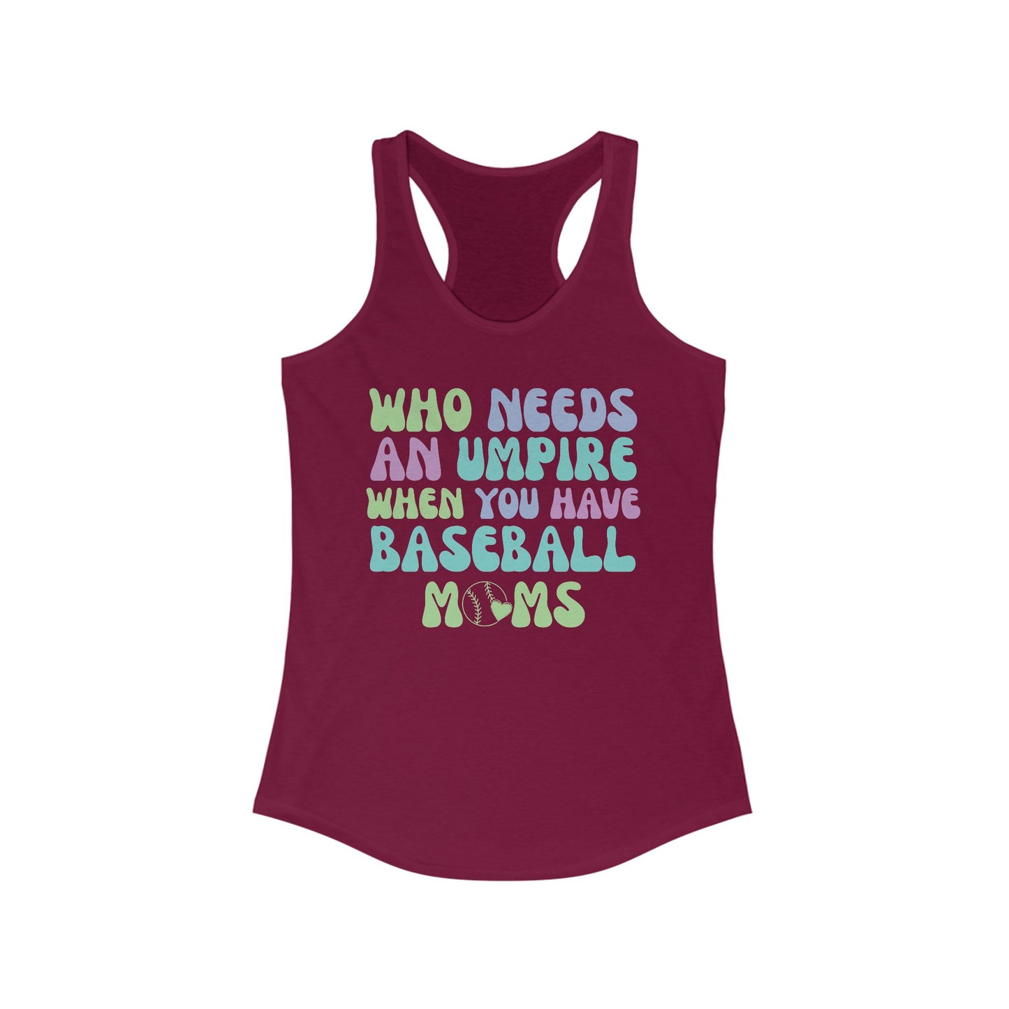 The Real Umpires Racerback Tank