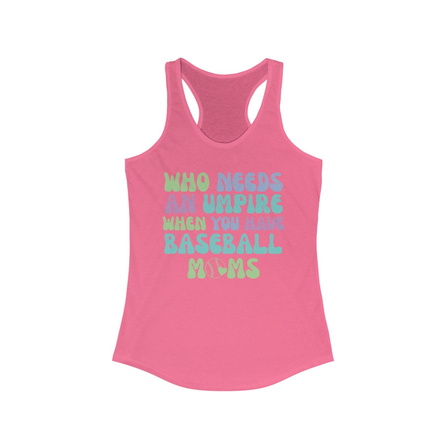 The Real Umpires Racerback Tank