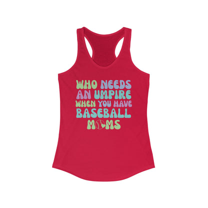 The Real Umpires Racerback Tank