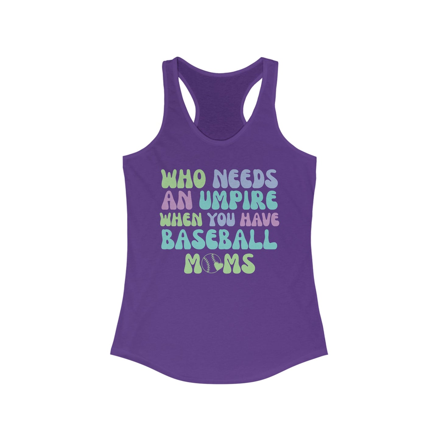 The Real Umpires Racerback Tank
