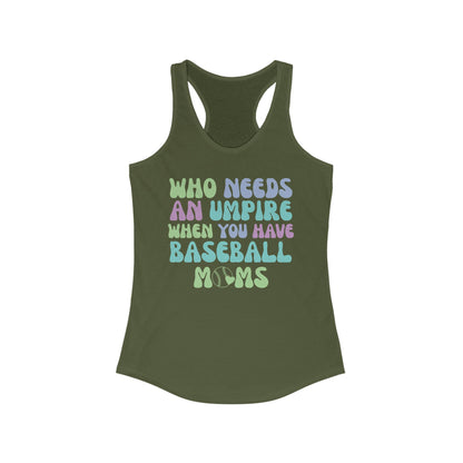 The Real Umpires Racerback Tank