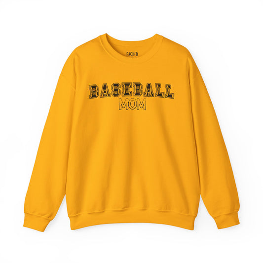 Baseball Mom Crewneck Sweatshirt